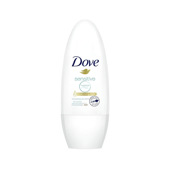 Dove Sensitive Deo Roll On 50ml - Shams Shopping Centre Dove  