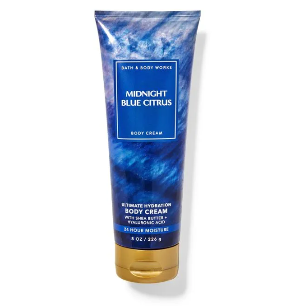 BBW Midnight Blue Citrus Body Cream 226g - Shams Shopping Centre Bath & Body Works  