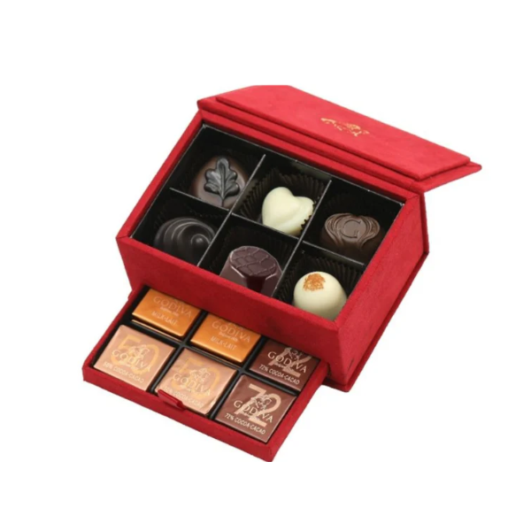 Godiva Red Box-Small - Shams Shopping Centre Godiva  