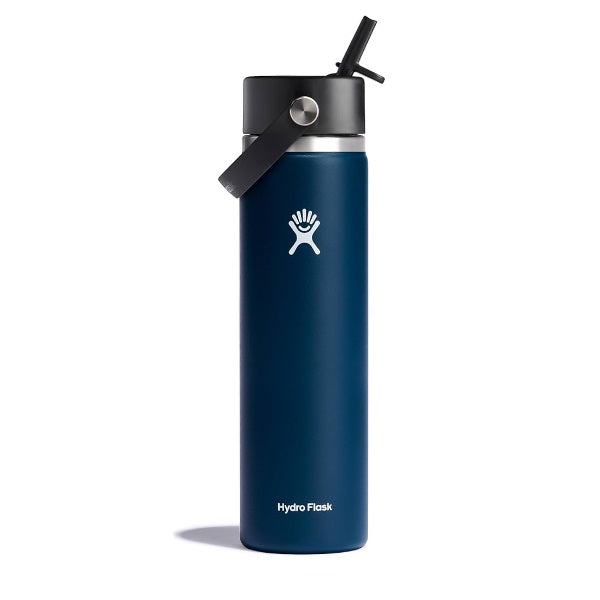 Hydro Flask 24oz Wide Flex Straw Cap-Indigo - Shams Shopping Centre Hydro Flask  