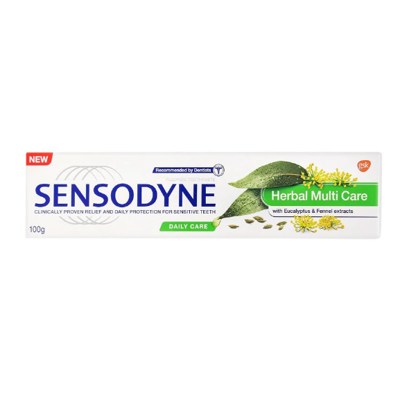 Sensodyne Herbal Toothpaste 100g - Shams Shopping Centre Sensodyne  