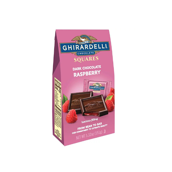 Ghirardelli Squares Dark Chocolate Raspberry 151gm