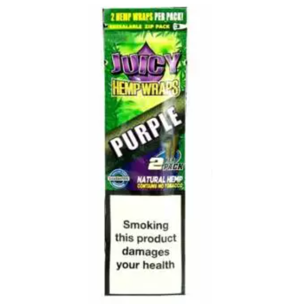 Juicy Pure Hemp Wraps - Purple