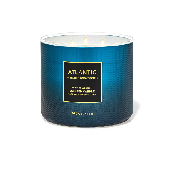 BBW Atlantic 3 Wick Candle 411g