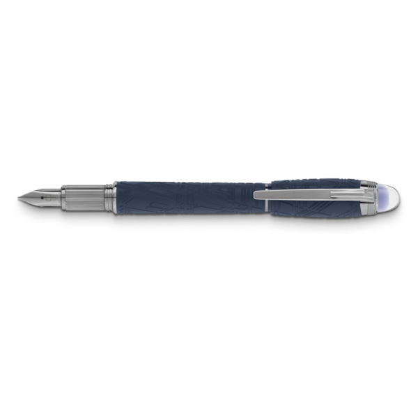 Montblanc Starwalker SpaceBlue Resin Fountain Pen-130211 - Shams Shopping Centre Mont Blanc  