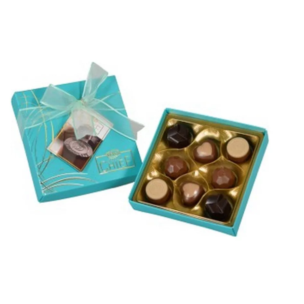 Bolci Belgian Chocolate Boutique Green Box 100g - Shams Shopping Centre Bolci  