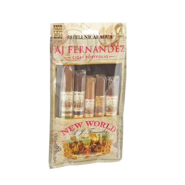 AJ Fernandez New World Fresh Pack 5-Cigar Sampler