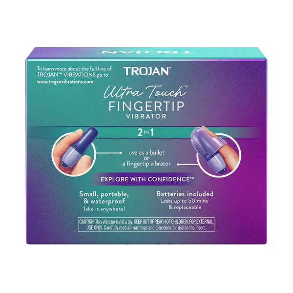 Trojan Ultra Touch Finger Tip Vibrator