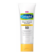 Cetaphil SPF-50 Sheer Mineral Sunscreen 89ml - Shams Shopping Centre Cetaphil  