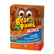 Bear Paws Pattes D’ours Oatmeal Minis Chocolate Chip 35g - Shams Shopping Centre Dare  