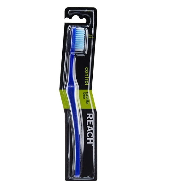 Reach Control Essential Care Soft Toothbrush - Shams Shopping Centre Reach Microbiome  