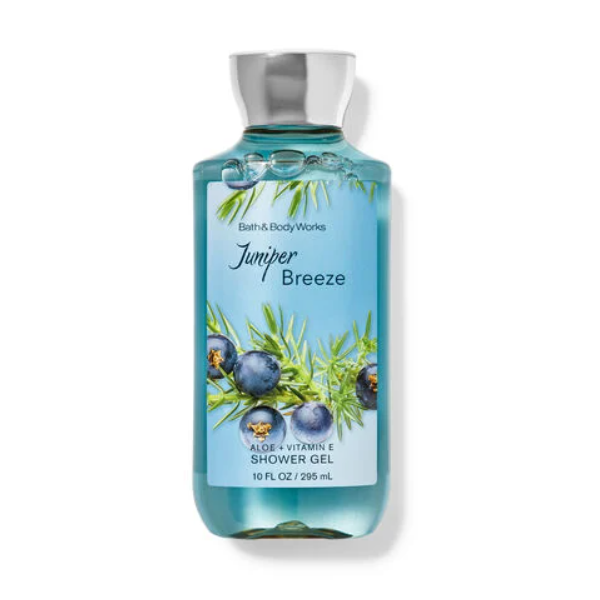 BBW Juniper Breeze Shower Gel 295ml - Shams Shopping Centre Bath & Body Works  