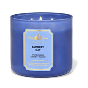 BBW White Barn Laundry Day Scented Candle 411g - Shams Shopping Centre Bath & Body Works  