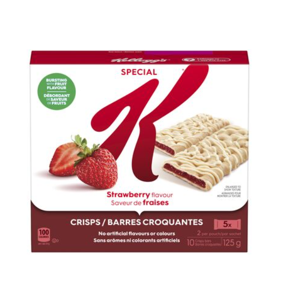 Kellogg's Special K Strawberry Flavour 125g - Shams Shopping Centre Kelloggs  