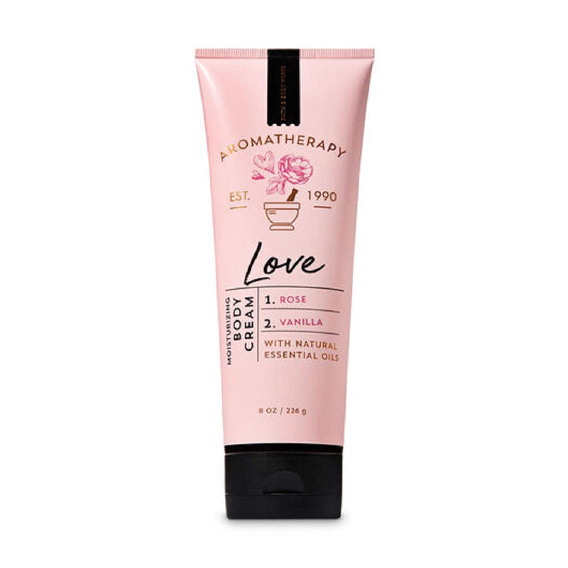 BBW Atomatherapy Rose Vanilla Love Body Cream 226g - Shams Shopping Centre Bath & Body Works  