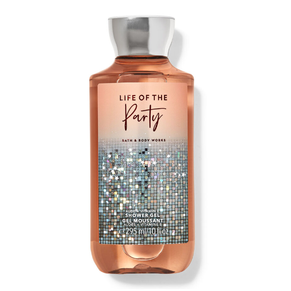 BBW Life Of The Party Aloe + Vitamin E Shower Gel 295ml - Shams Shopping Centre Bath & Body Works  