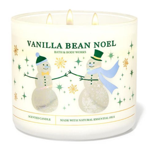 BBW White Barn Vanilla Bean Noel Scneted Candle 411g - Shams Shopping Centre Bath & Body Works  