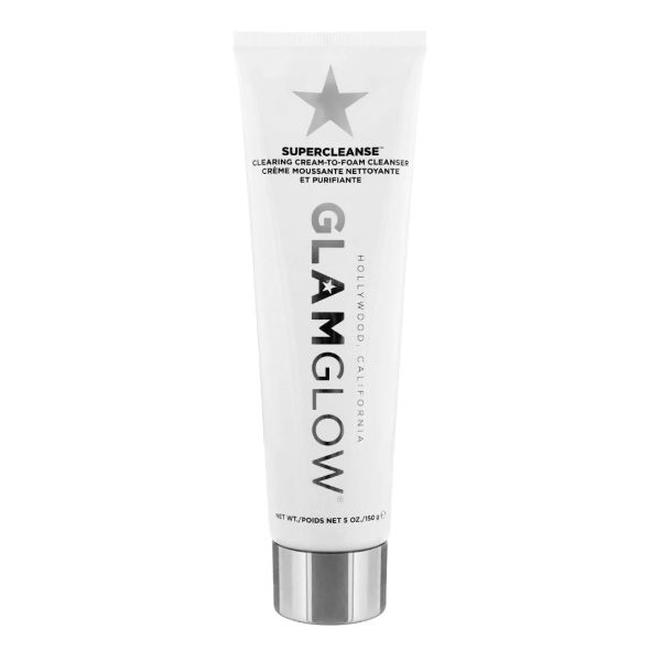 Glam Glow Clearing Cream To Foam Super Cleanser 150g - Shams Shopping Centre Glam Glow  
