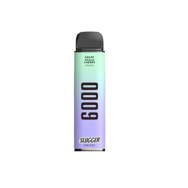 Slugger Regular 2% Grape Peach Cherry 6000 Puffs - Shams Shopping Centre Slugger  