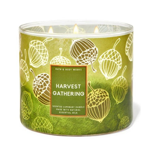 BBW Harvest Gathering Scented Candle 411g