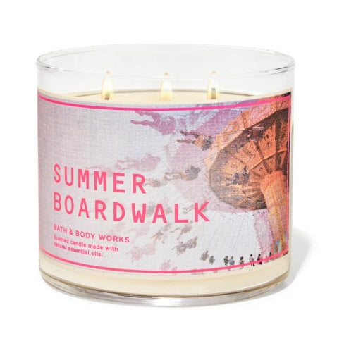 BBW Summer Boardwalk Scented Candle 411g