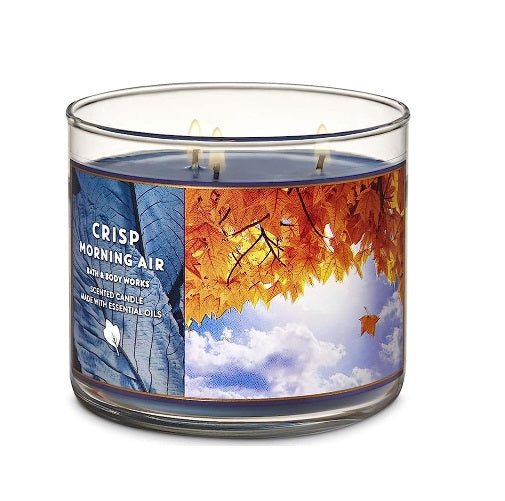 BBW White Barn Crisp Morning Air Scented Candle 411g - Shams Shopping Centre Bath & Body Works  