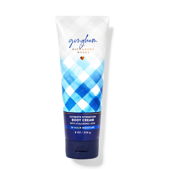 BBW Gingham Body Cream 226g - Shams Shopping Centre Bath & Body Works  