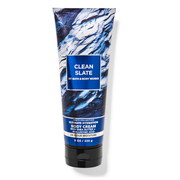 BBW Men's Clean Slate Body Cream 226g - Shams Shopping Centre Bath & Body Works  