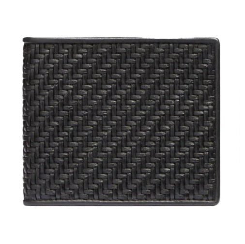 Ermenegildo Zenga Bifold Wallet Black (Y) - Shams Shopping Centre Ermenegildo Zenga  