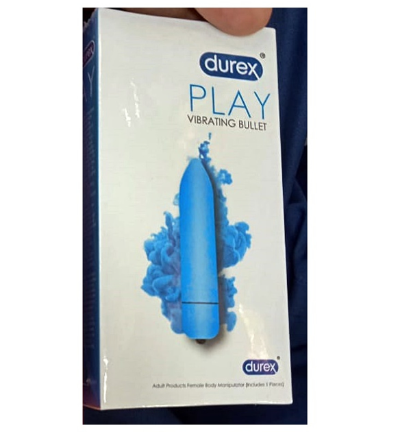 Durex Play Vibrating Bullet (Blue)