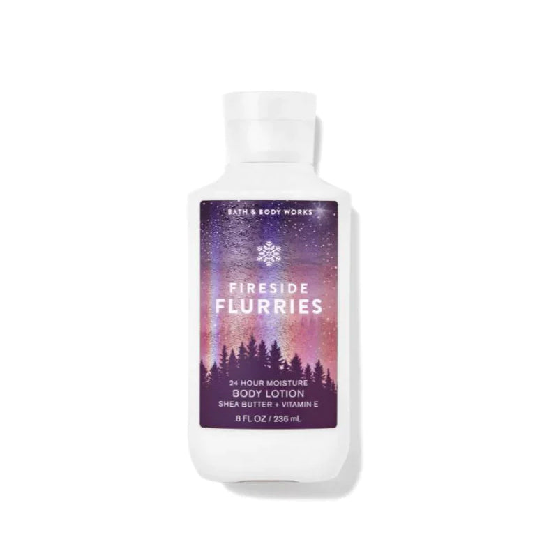 BBW Fireside Flurries Body Lotion 236ml - Shams Shopping Centre Bath & Body Works  