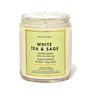 BBW White Tea & Sage Scented 1 Wick Candle - Shams Shopping Centre Bath & Body Works  