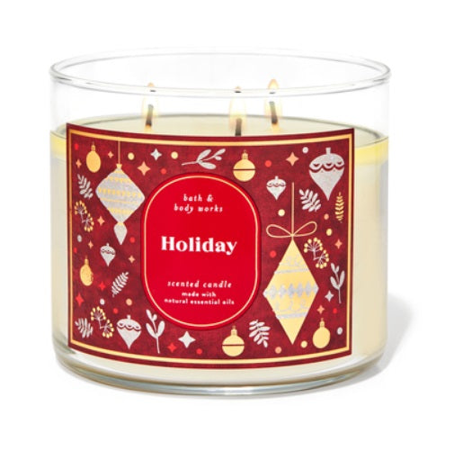 BBW Holiday Scented Candle 411g