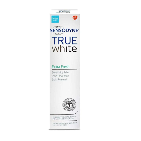 Sensodyne True White Extra Fresh Toothpaste 75ml - Shams Shopping Centre Sensodyne  