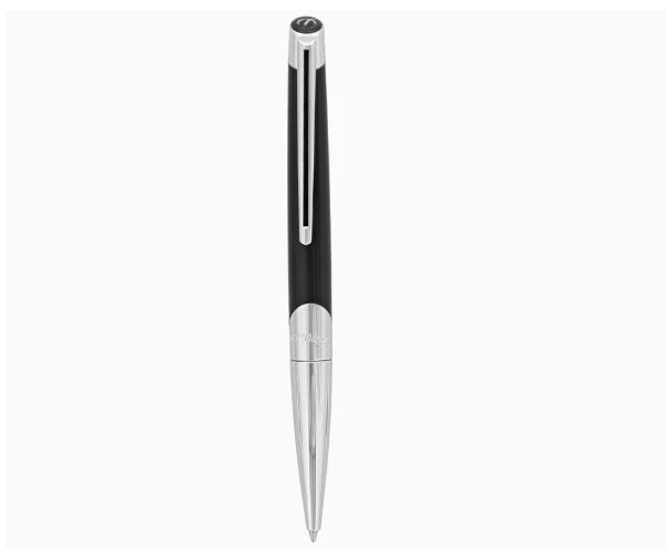 ST Dupont W1 Defi Mil BP Shiny Silver/Black 405706 - Shams Shopping Centre ST Dupont  