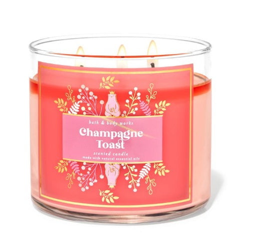 BBW Champagne Toast Scented Candle 411g