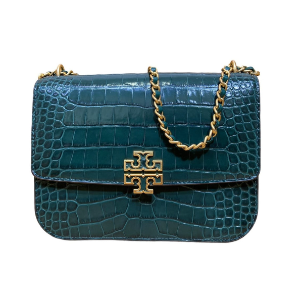 Tory Burch Britten Embossed Medium Adjustable Shoulder Bag - Shams Shopping Centre Tory Burch  