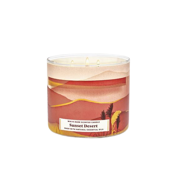 BBW White Barn Summer Desert Toast Candle 411g - Shams Shopping Centre Bath & Body Works  