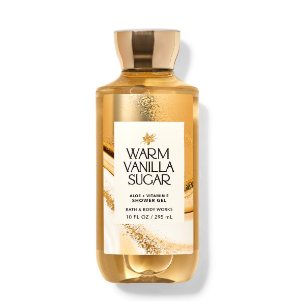 BBW Warm Vanilla Sugar Vitamin E Shower Gel 295ml