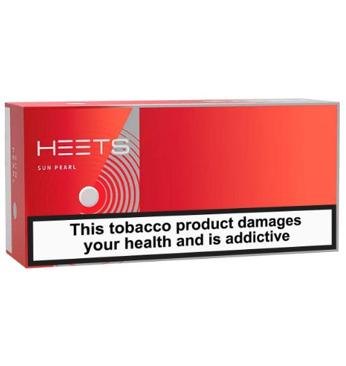 Heets Sun Pearl 20 Label Tobacco Sticks
