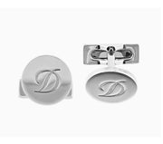 ST Dupont Cufflinks D Silver 005837 - Shams Shopping Centre ST Dupont  