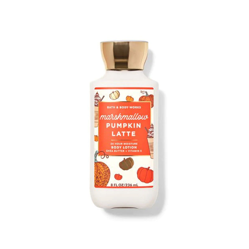 BBW Marsmallow Pumpkin Latte Lotion 236ml - Shams Shopping Centre Bath & Body Works  