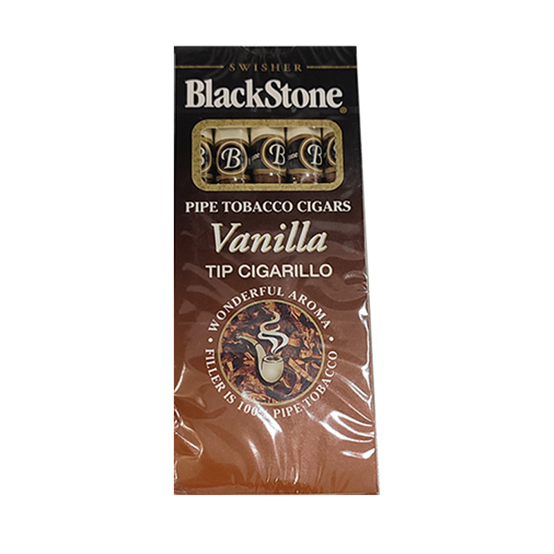 Black Stone Vanilla Tip Cigarillo 5p - Shams Shopping Centre Shams Shopping Centre  