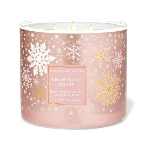 BBW White Barn Champagne Toast Scented Candle 411g - Shams Shopping Centre Bath & Body Works  