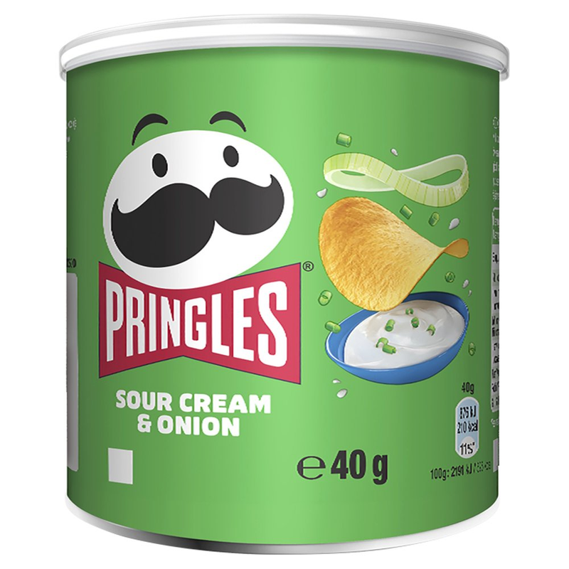 Pringles Sour Cream & Onion 40g - Shams Shopping Centre Pringles  