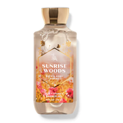 BBW Sunrise Woods Aloe + Vitamin E Gel Moussant 295ml - Shams Shopping Centre Bath & Body Works  