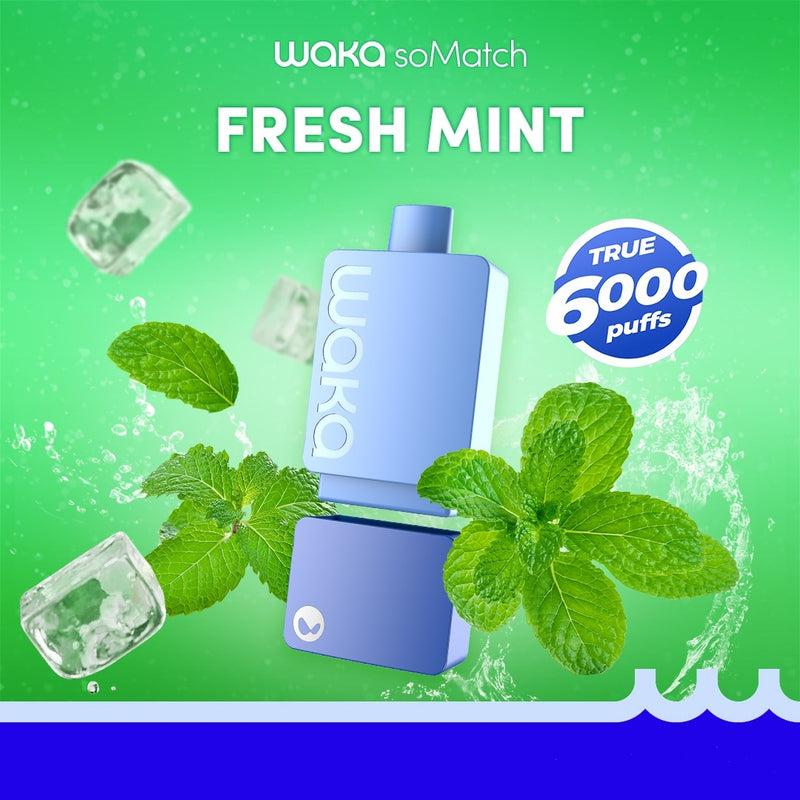 Relx Waka Disposable Fresh Mint 3%