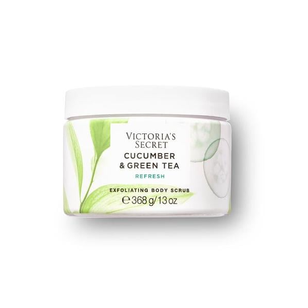 Victoria Secret Cucumber & Green Tea Exfoliating Body Scrub 368g - Shams Shopping Centre Victoria's Secret  