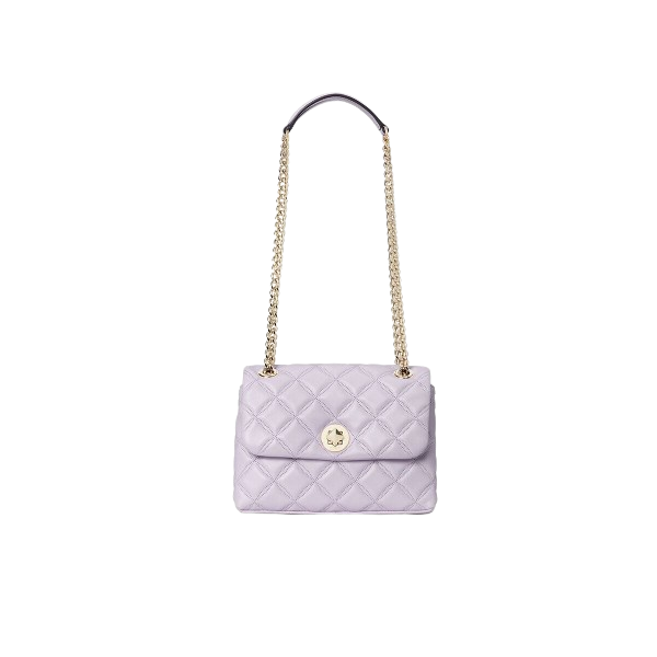 Kate Spade Natalia Small Flap Crossbody in Lilac Frost