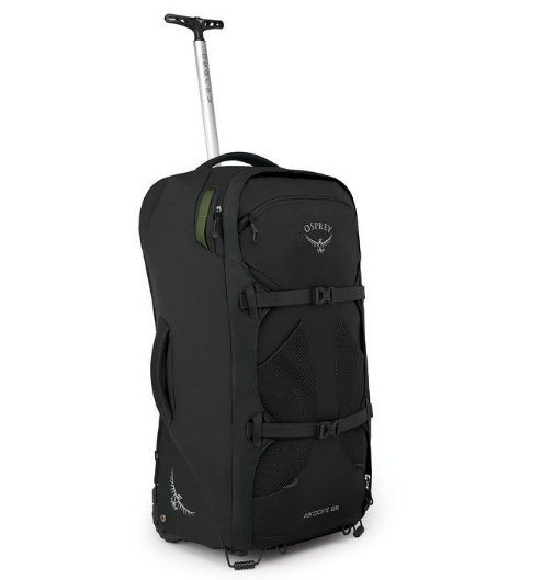 Osprey Farpoint WHLD Travel Pack 65 Black O/S 3967 CU.INCH - Shams Shopping Centre Osprey  